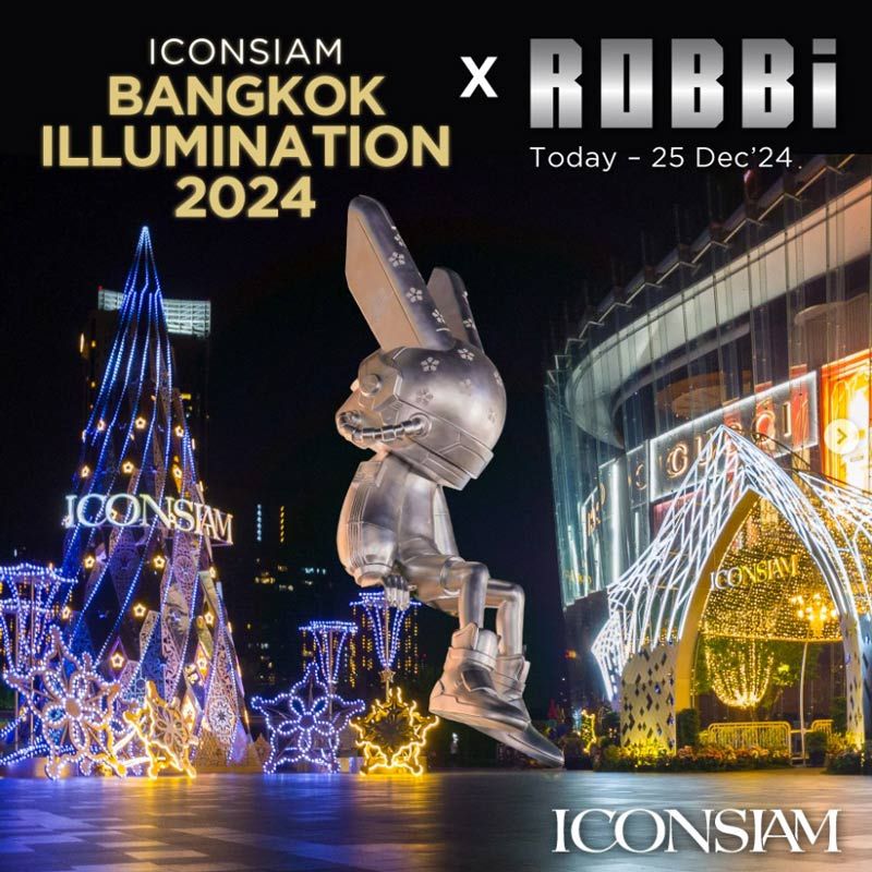 ICONSIAM BANGKOK ILLUMINATION 2024 X ROBBi