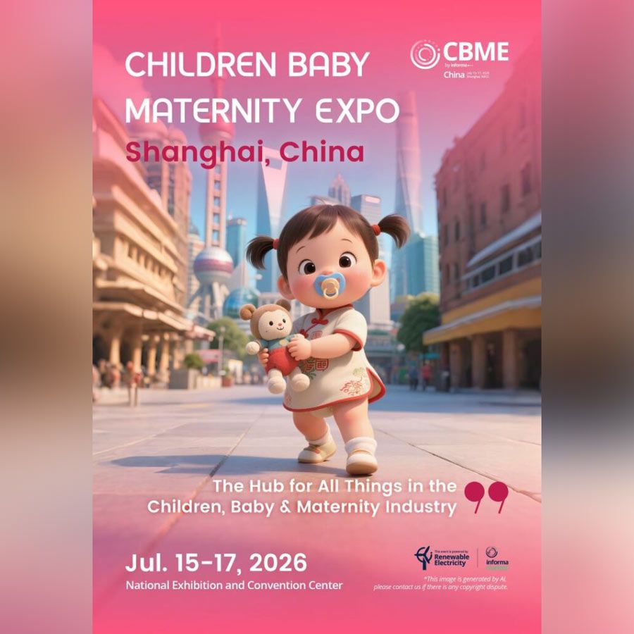 CBME China 2026 – The world’s largest international trade fair for children, baby, and maternity products will take place from July 15–17, 2026 at the National Exhibition and Convention Center (NECC) in Shanghai, China. Organized by Informa Markets, it marks the 26th edition of this globally recognized event.