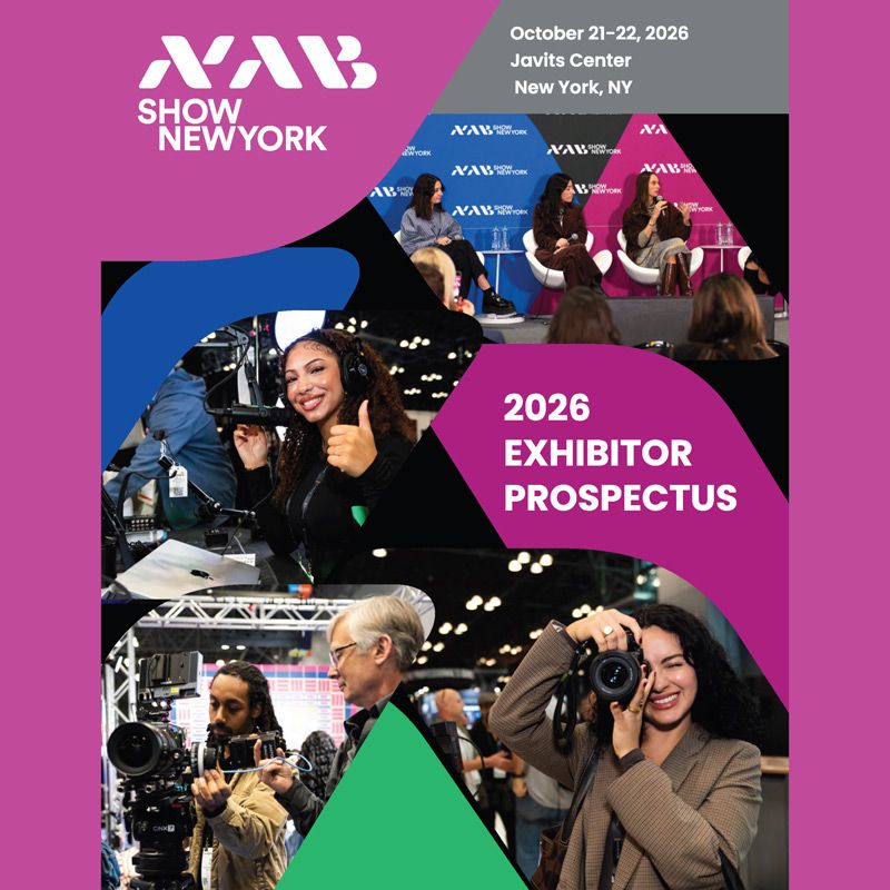 The NAB Show New York 2026 will take place on October 21–22, 2026 at the Jacob K. Javits Convention Center, New York City. Organized by the National Association of Broadcasters (NAB), it serves as the East Coast hub for media creation and content innovation.