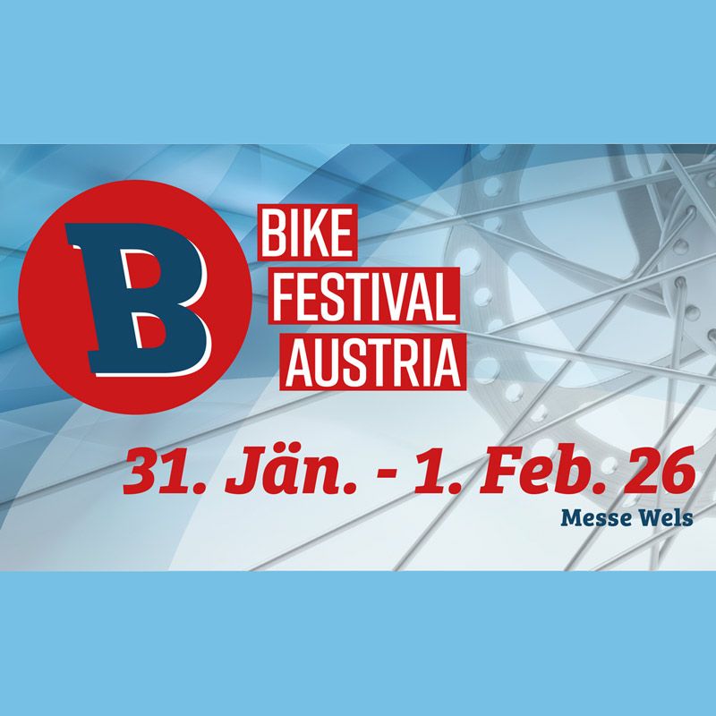Bike Festival Austria 2026 จะจัดขึ้นวันที่ 31 มกราคม – 1 กุมภาพันธ์ 2026 ณ Messe Wels ประเทศออสเตรีย ถือเป็นงานจักรยานในร่มที่ใหญ่ที่สุดของประเทศ และเป็นงานเปิดฤดูกาลอุตสาหกรรมจักรยาน