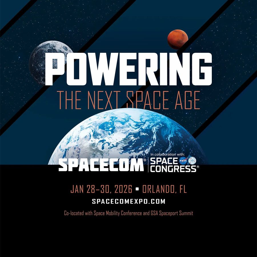 SpaceCom | Space Congress 2026 The leading U.S. conference and expo for commercial space returns as the flagship event of Commercial Space Week, uniting aerospace, defense, and enterprise leaders.