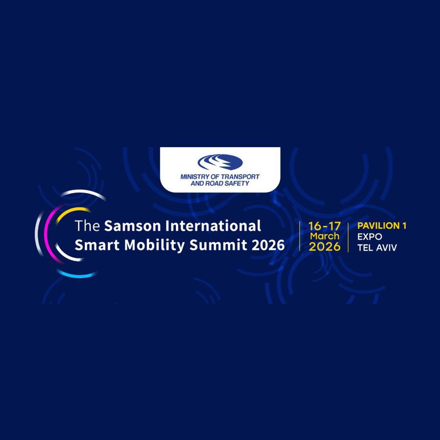 Samson International Smart Mobility Summit 2026 จะจัดขึ้นในวันที่ 16 มีนาคม 2569 ที่ Expo Tel Aviv Pavilion 1 ประเทศอิสราเอล ถือเป็นหนึ่งในงานประชุมด้านสมาร์ทโมบิลิตี้ที่ใหญ่ที่สุดในโลก รวบรวมทั้ง ผู้นำอุตสาหกรรม ผู้กำหนดนโยบาย สตาร์ทอัพนวัตกรรม และนักลงทุนระดับโลก