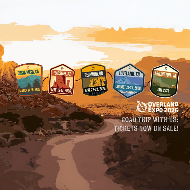 The Overland Expo East 2026 will be held from October 23–25, 2026 at Oak Ridge Estate in Arrington, Virginia. It is the premier overlanding event on the East Coast and part of the flagship Overland Expo series.
