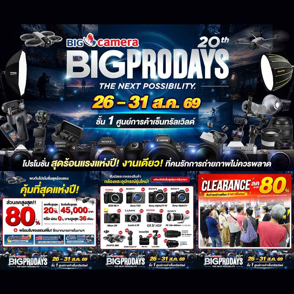 BIG Camera BIG Pro Days 20