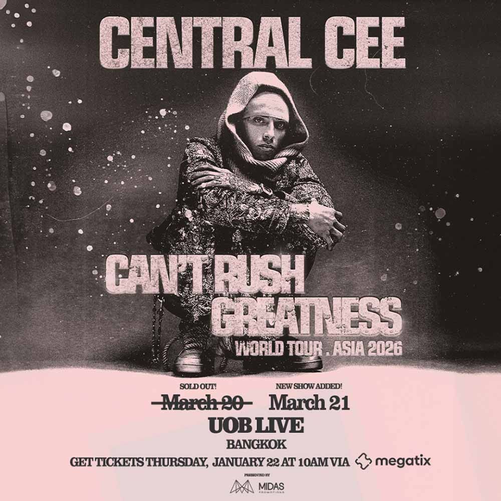 CAN’T RUSH GREATNESS WORLD TOUR – Asia 2026