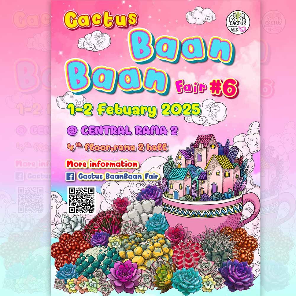Cactus BaanBaan Fair ครั้งที่ 6