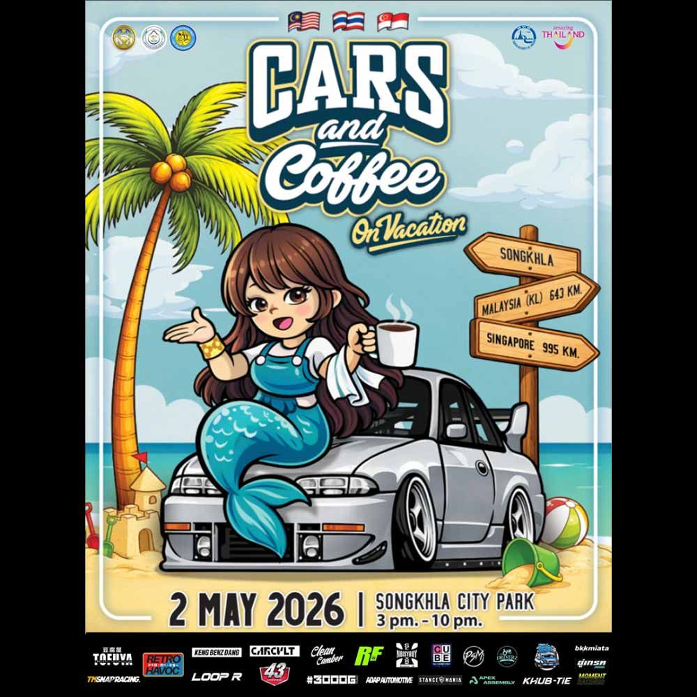 Cars and Coffee On Vacation @ Songkhla