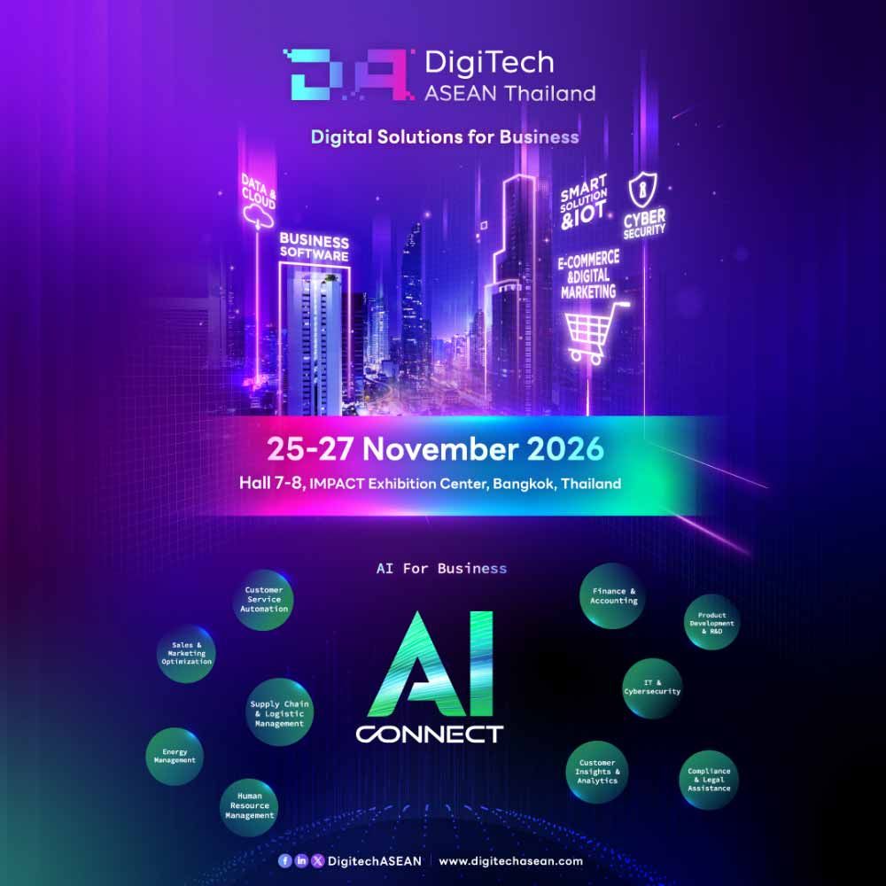 DigiTech ASEAN Thailand & AI Connect 2026