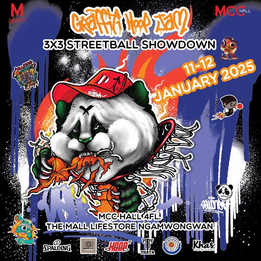 Graffiti Hoop Jam 3x3 Streetball Showdown