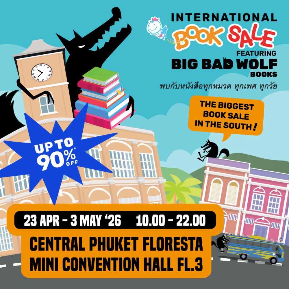 International Book Sale Featuring Big Bad Wolf Books