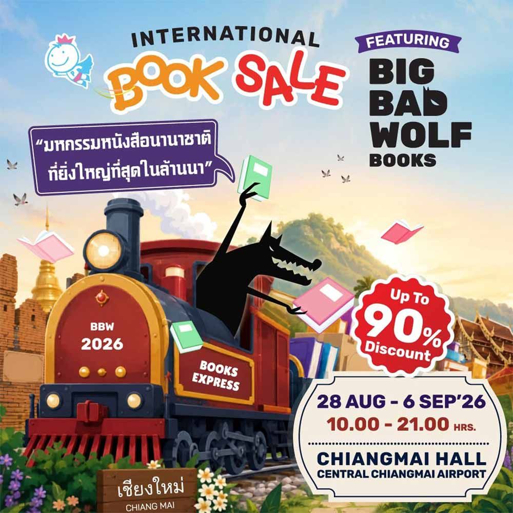 International Book Sale featuring Big Bad Wolf Books Chiang Mai