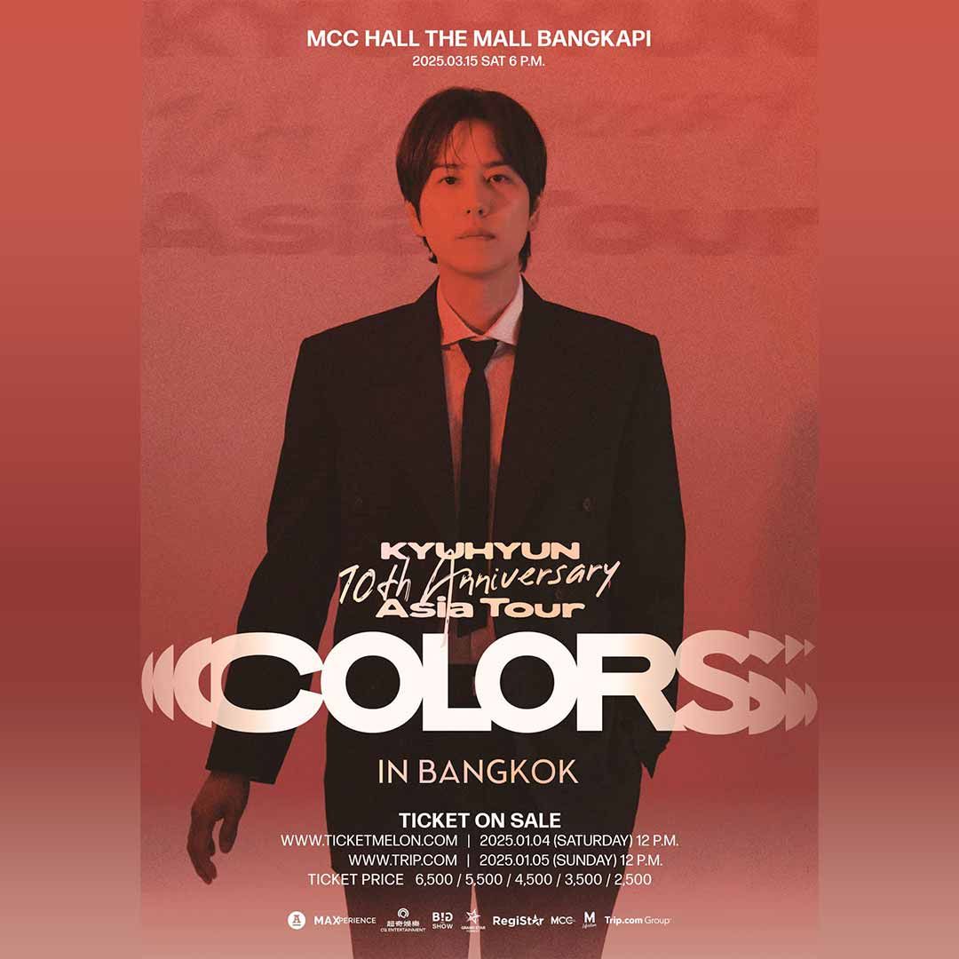 KYUHYUN 10th Anniversary Asia Tour 'COLORS' in BANGKOK