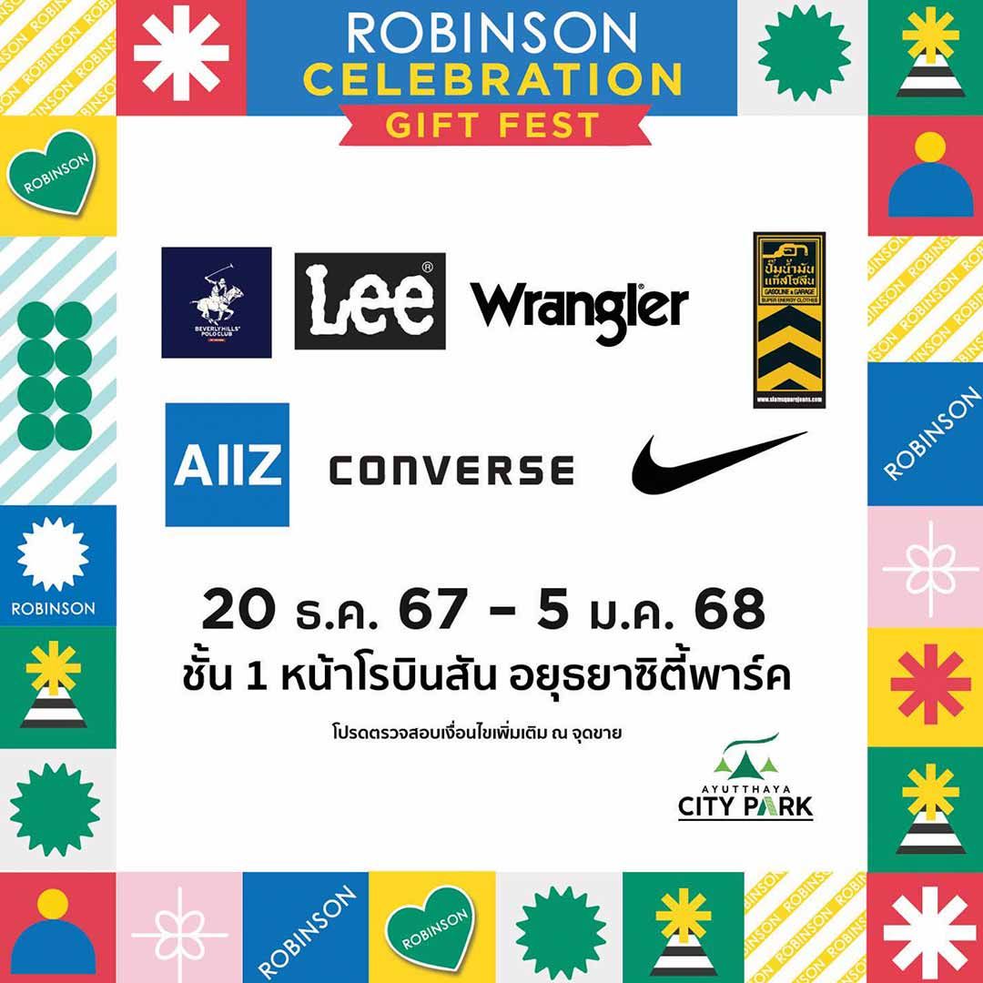 ROBINSON CELEBRATION GIFT FEST