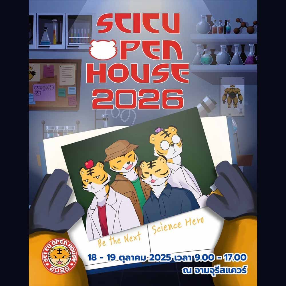 Science Chula Open House 2026 – Be the Next Science Hero