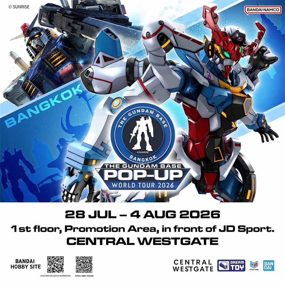 THE GUNDAM BASE POP-UP WORLD TOUR IN BAN…