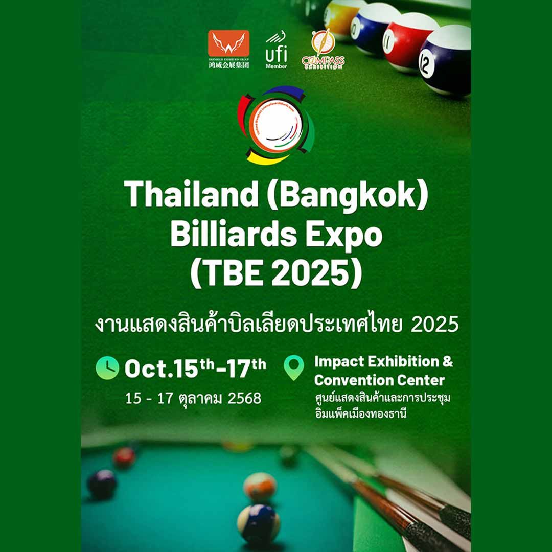 Thailand (Bangkok) Billiard Expo 2025