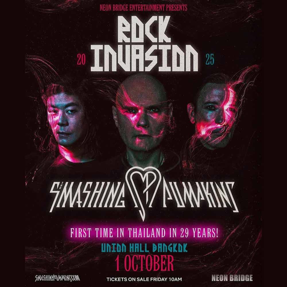 The Smashing Pumpkins - Rock Invasion 2025 - Asia Tour - Bangkok
