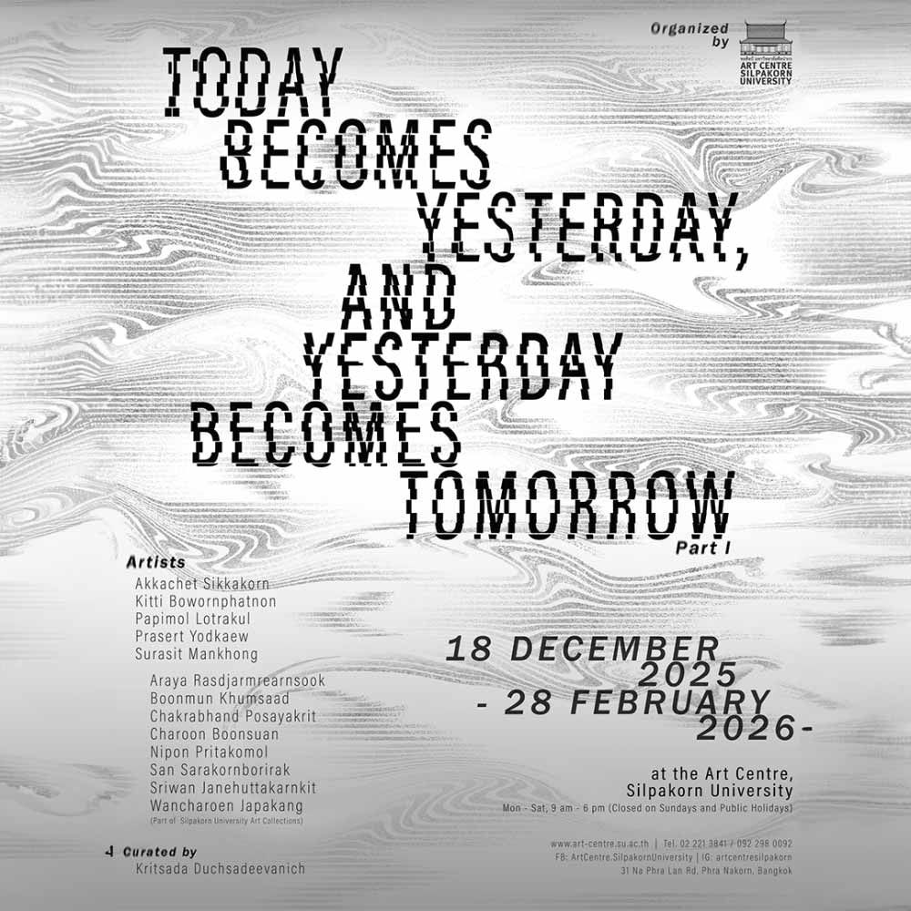 Today becomes yesterday, and yesterday becomes tomorrow