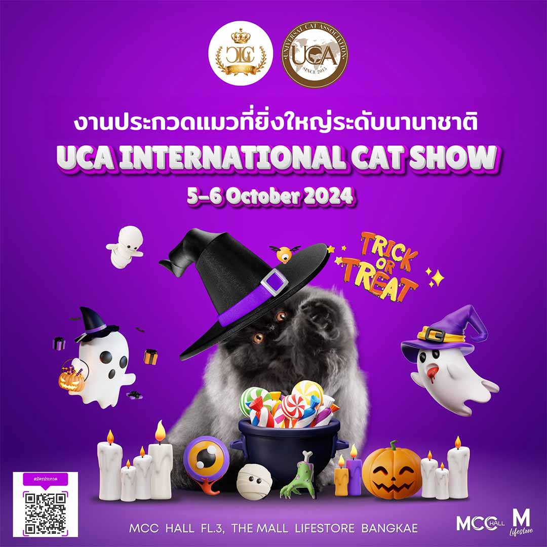 UCA Trick or Treat international Cat Show 2024 by Cat Lover Club