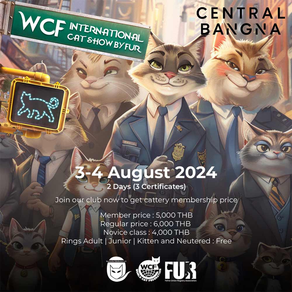 WCF INTERNATIONAL CAT SHOW