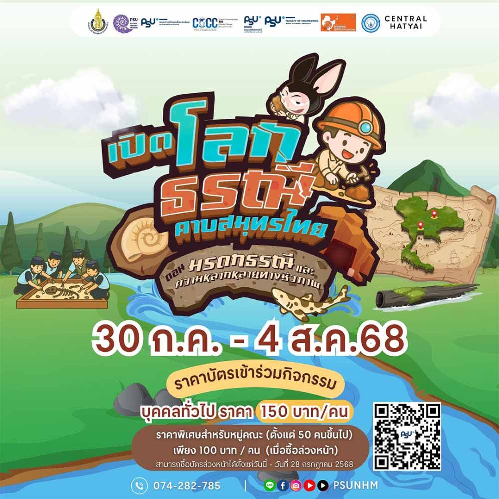 เปิดโลกธรณีคาบสมุทรไทย