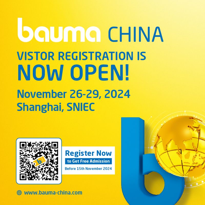 BAUMA CHINA 2024 International Trade Fair for Construction Machinery, Building Material Machines, Mining Machines and Construction Vehicles.